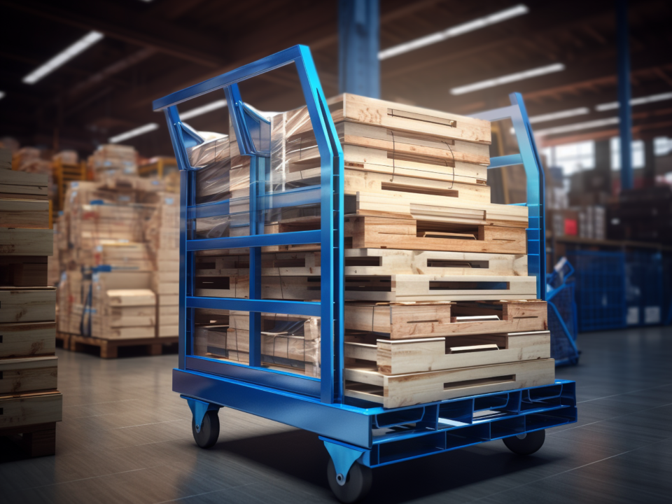 Trasporto su pallet