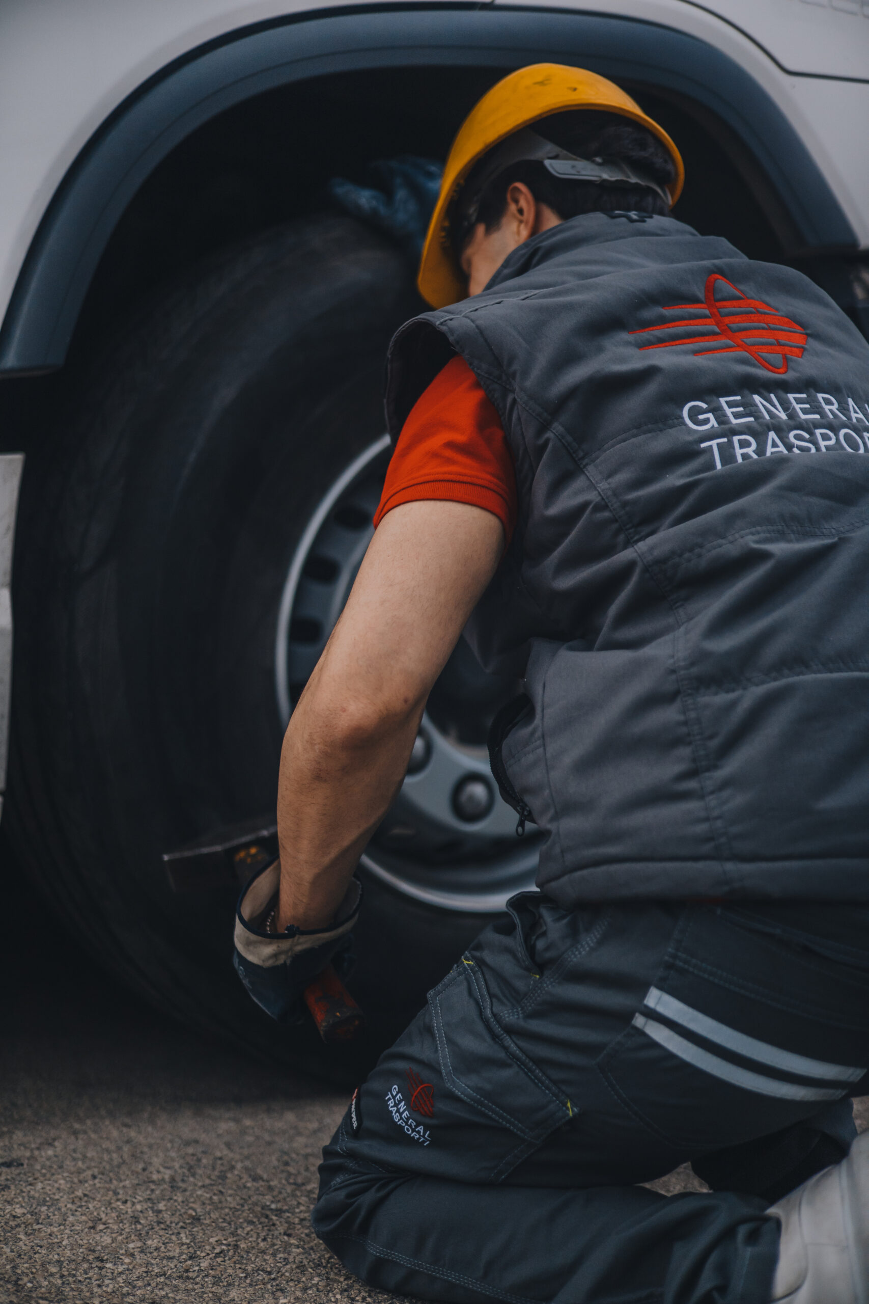 Trasporto con vasche ribaltabili